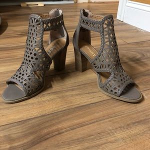 A pair of Report high heel sandals